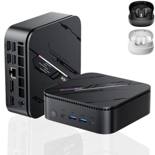 Mini PC Blackview MP100 Pro Intel Core i3-1215U 16 Go SSD 512 Go Wi-Fi 6 UHD 4K Windows 11 Pro