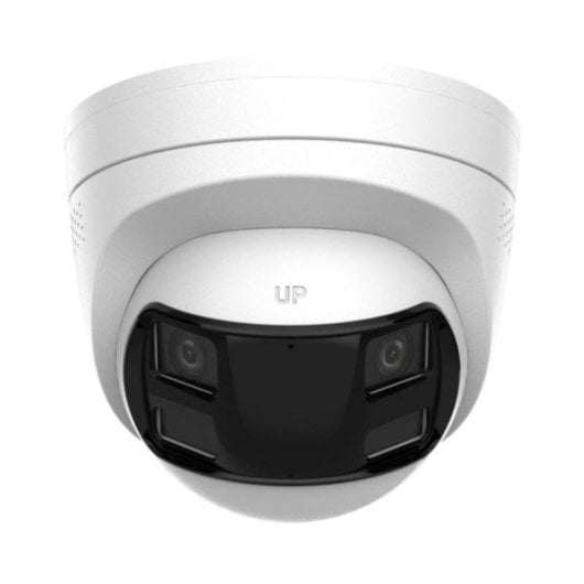 Câmara de segurança exterior Hikvision DS-2CD1383G2P-LIUF/SL 8MP panorâmica 2mm PoE IP67 com áudio