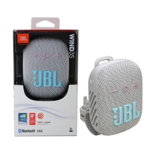 Altoparlante Portatile JBL Wind 3S 5W Bluetooth IP67 Bianco Altoparlante Portatile JBL Wind 3S 5W Bluetooth IP67 Bianco