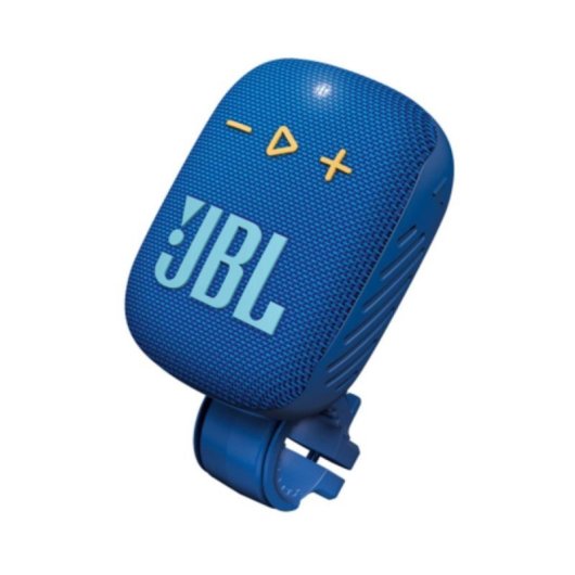 Altavoz portátil JBL Wind 3S Bluetooth Azul 5W IP67 autonomía 5h Manillar Bicicleta/Moto