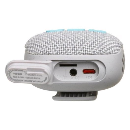 JBL Wind 3 Bluetooth-Lautsprecher, LED-Display, Lenkerhalterung, mehrere Quellen, Grau