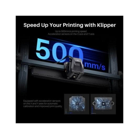 Elegoo Neptune 4 Max Impressora 3D Volume 420x420x480mm Klipper 300°C WiFi