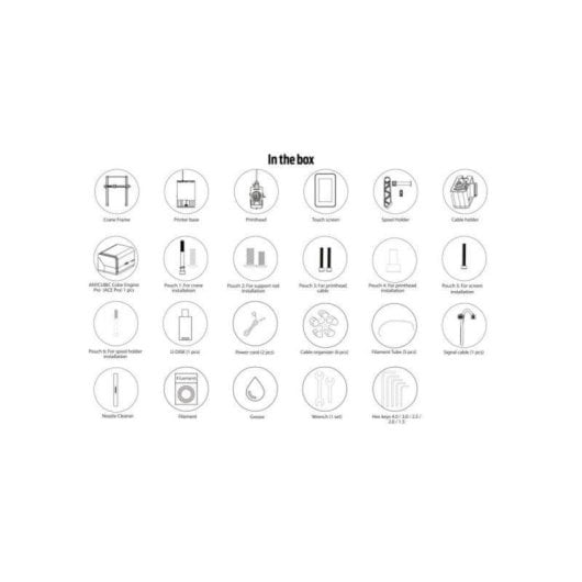 Stampante 3D Anycubic Kobra 3 Max Combo Wifi Ethernet stampa 420x420x500 mm