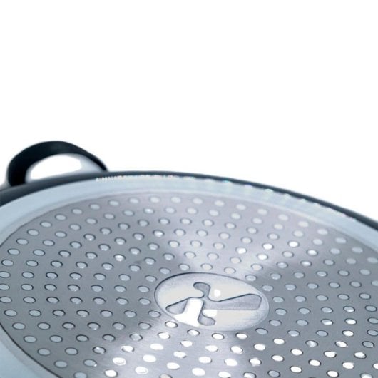 Batería de Cocina Klack Set 3 Ollas con Tapa y 2 Sartenes Antiadherentes Inducción
