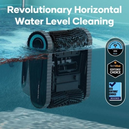 Robot de Limpeza de Piscinas Aiper Scuba S1 Pro Sem Fios lagartas WaveLine filtragem avançada