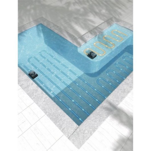 Aiper Scuba X1 Pro Poolreinigungsroboter mit OmniSense+ Ultraschalltechnologie und Doppelfilterung.