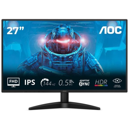 Monitor PC AOC 27B36X 27" FullHD 144Hz IPS HDR10 Adaptive Sync 0,5ms