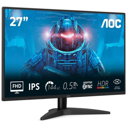 Monitor PC AOC 27B36X 27" FullHD 144Hz IPS HDR10 Adaptive Sync 0,5ms