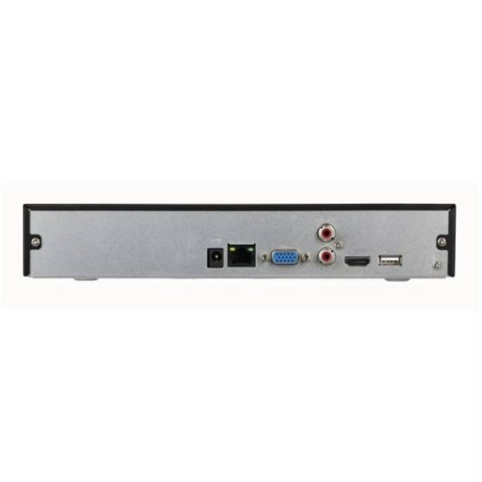 Gravador de Vídeo em Rede Dahua NVR2108HS-4KS3 4 Canais 4K 20TB Preto