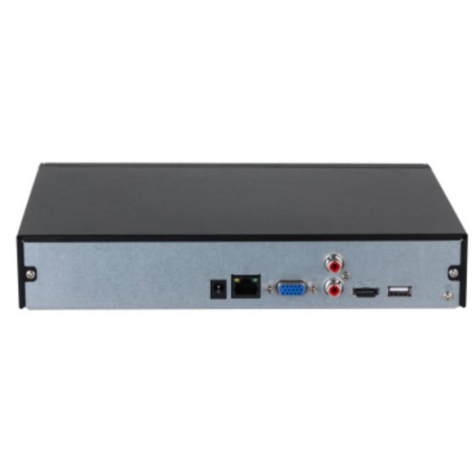 Gravador de Vídeo em Rede Dahua NVR2108HS-4KS3 4 Canais 4K 20TB Preto