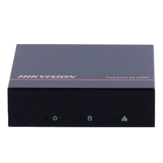 Gravador NVR Hikvision DS-E08NI-Q1 8 Canais 1TB SSD 1080p Preto Gravador NVR Hikvision DS-E08NI-Q1 8 Canais 1TB SSD 1080p Preto