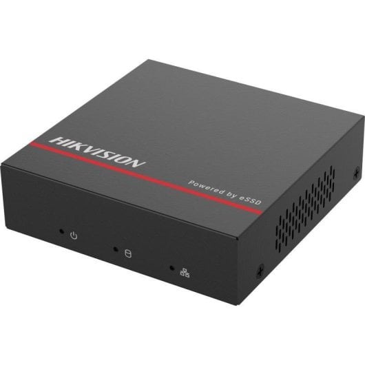 Enregistreur NVR pour Caméra IP Hikvision DS-E08NI-Q1 8 canaux 1080p 1TB SSD Connexion Ethernet