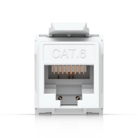 Ubiquiti UACC-Keystone-Coupler-C6 Cat6-Koppler, 12er-Pack, weißes Polycarbonat