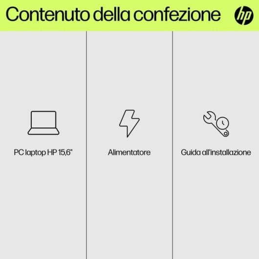 Portatile HP 15-fd0054nl i5-1334U 16GB 512GB SSD NVIDIA GeForce MX570 Argento