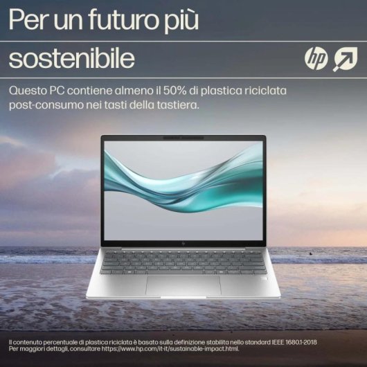 Computer portatile HP EliteBook G11 155U Intel Core Ultra 7 16GB 512GB SSD Windows 11 Pro
