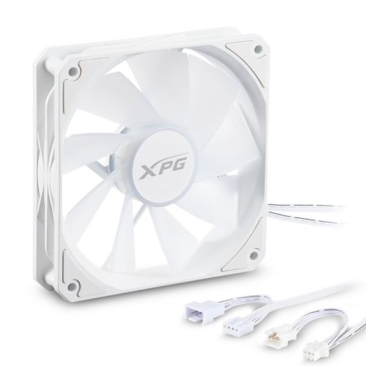 Ventilateur de boîtier de fusil ADATA XPG Vento R 120 ARGB PWM 12 cm blanc 1600 tr/min 65 pi3/min