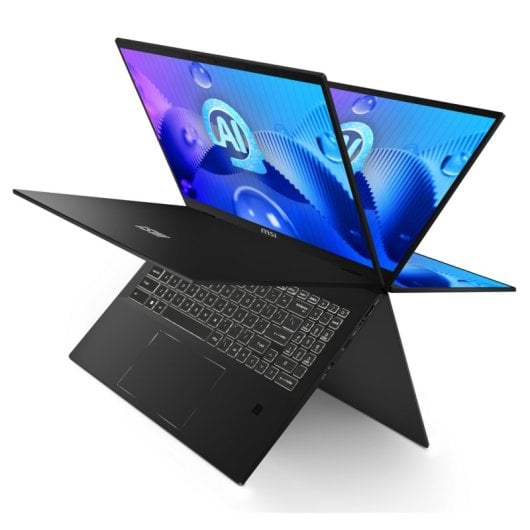 Portatile MSI Summit E16 AI Studio A1VETG 16" Intel Core Ultra 7 155H 32GB 1TB SSD RTX 4050 6GB Nero