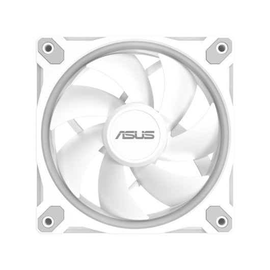 Ventilateur ASUS Prime MR120 Blanc ARGB 12 cm, Paliers à manchon, RGB Multi