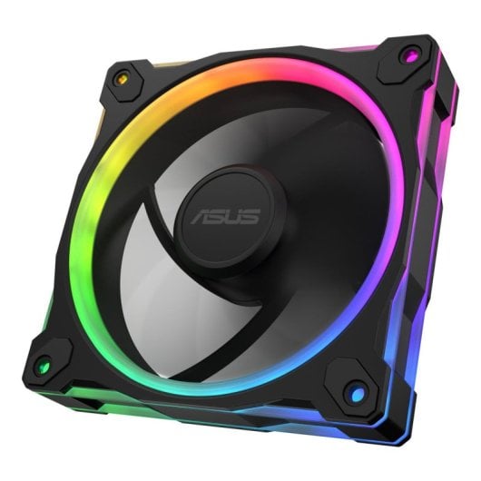 Ventilateur ASUS Prime MR120 Noir ARGB 12 cm, Compatible PWM, 1 LED Multi