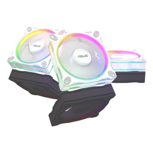 Ventola ASUS Prime MR120 White ARGB 120mm 1600 RPM 3 Pezzi Ventola ASUS Prime MR120 White ARGB 120mm 1600 RPM 3 Pezzi