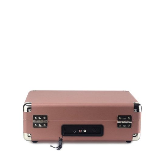 Prixton Mala Gira-Discos Bluetooth 2x5W com Conversor WAV, USB, SD, Rádio FM, 33/45/78 RPM