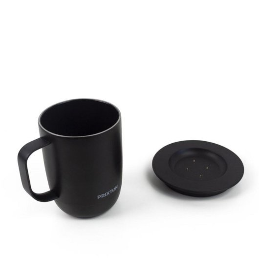 Taza inteligente PRIXTON Smart Mug Tempo pantalla LED temperatura personalizable batería 1,5h IPX6 300ml