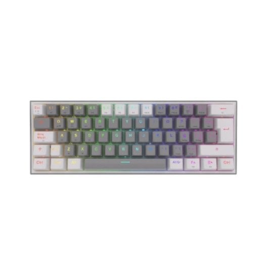 Redragon K616-RGB FIZZ PRO Teclado Mecânico 60% Wireless RGB Switch RED
