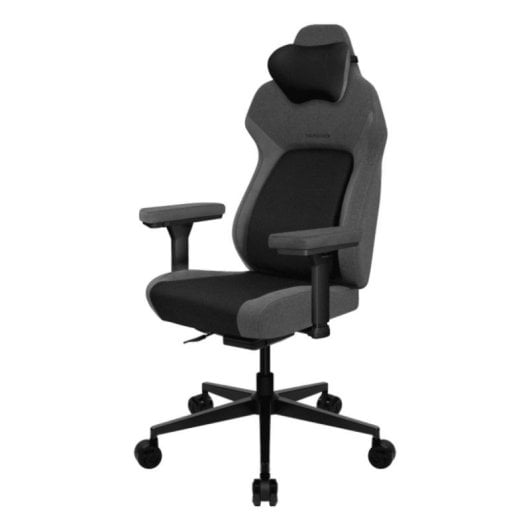 Silla gaming ThunderX3 CORE Smart Mesh negra gris respaldo ajustable reposabrazos 3D 125 kg