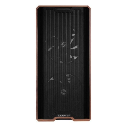 Torre Lian Li Lancool LAN217X Negra Madera ATX Vidrio Templado Acero Midi Tower USB 3.2