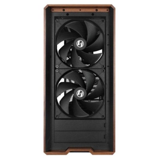 Case Lian Li Lancool LAN217X Nero Legno ATX Vetro Temperato Acciaio Midi Tower USB 3.2
