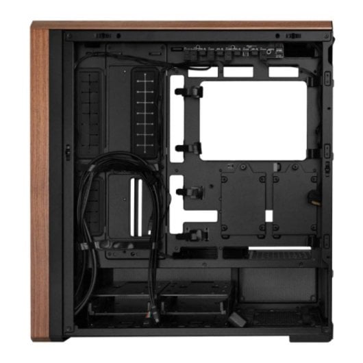 Torre Lian Li Lancool LAN217X Negra Madera ATX Vidrio Templado Acero Midi Tower USB 3.2