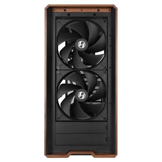 Case Lian Li Lancool LAN217X Nero Legno ATX Vetro Temperato Acciaio Midi Tower USB 3.2
