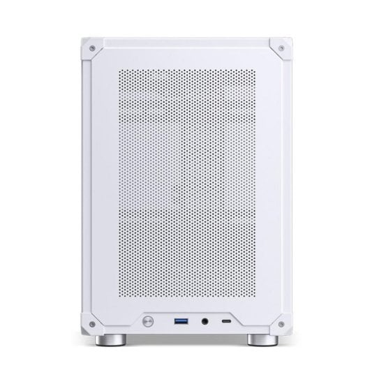 Caja PC Jonsbo C6 Mini Tower Blanco Acero ITX Micro ATX Gaming Compacta