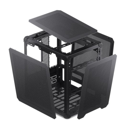 Case PC Jonsbo C6 Black ITX micro ATX Acciaio Nero Case PC Jonsbo C6 Black ITX micro ATX Acciaio Nero