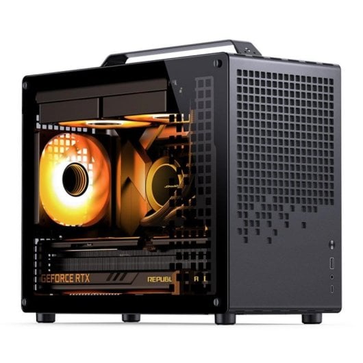 PC-Gehäuse Jonsbo Z20 Mini Tower Schwarz SPCC Glas PC-Gehäuse Jonsbo Z20 Mini Tower Schwarz SPCC Glas