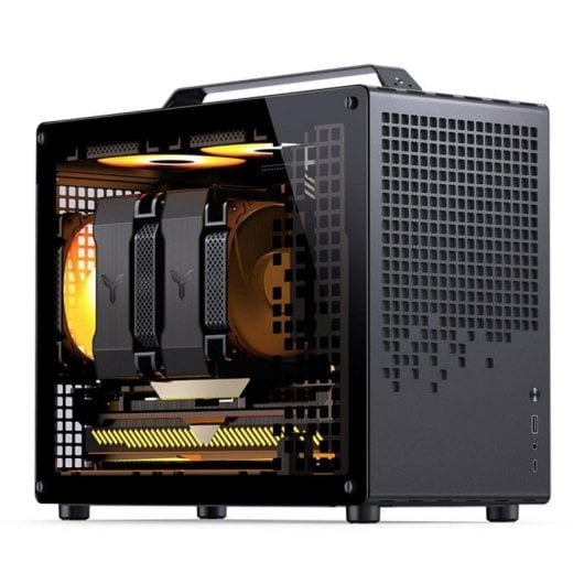 PC-Gehäuse Jonsbo Z20 Mini Tower Schwarz SPCC Glas PC-Gehäuse Jonsbo Z20 Mini Tower Schwarz SPCC Glas