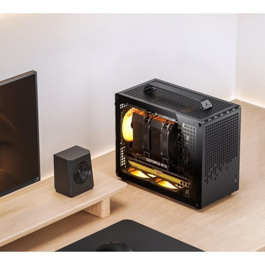 PC-Gehäuse Jonsbo Z20 Mini Tower Schwarz SPCC Glas PC-Gehäuse Jonsbo Z20 Mini Tower Schwarz SPCC Glas