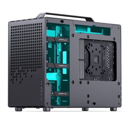 PC-Gehäuse Jonsbo Z20 Mini Tower Schwarz SPCC Glas PC-Gehäuse Jonsbo Z20 Mini Tower Schwarz SPCC Glas