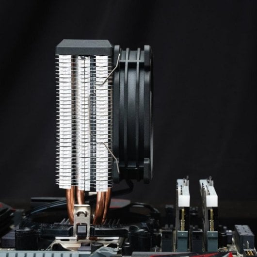 Jonsbo CR-1200E Disipador térmico/Radiador 9,2 cm 2000 RPM Negro