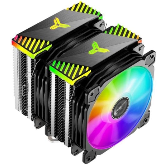 Enfriador Jonsbo CR-2000GT 12 cm 700-1500 RPM LED Multi Ventiladores 4-Pin