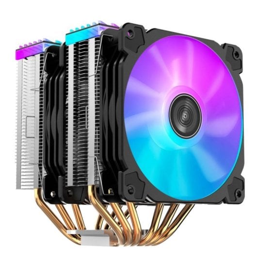 Enfriador Jonsbo CR-2000GT 12 cm 700-1500 RPM LED Multi Ventiladores 4-Pin