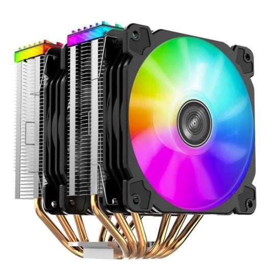 Enfriador Jonsbo CR-2000GT 12 cm 700-1500 RPM LED Multi Ventiladores 4-Pin