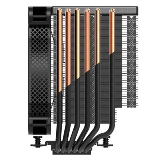Jonsbo HX6250 Cooler de CPU 140mm 1800RPM TDP 250W com 6 Heatpipes Preto