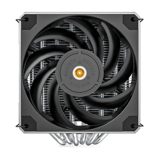 Refrigerador de aire Montech METAL DT24 BASE 12 cm 800-1950 RPM 2 Stück Schwarz