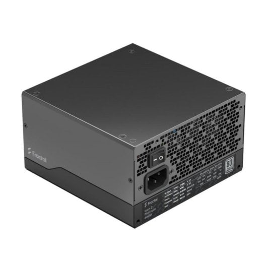 Netzteil Fractal Design Ion+ 2 Platinum 660W Schwarz Aktiv 140mm Lüfter Netzteil Fractal Design Ion+ 2 Platinum 660W Schwarz Aktiv 140mm Lüfter