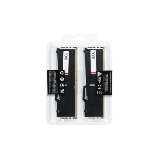 Memoria Kingston FURY Beast DDR5 RGB 32GB 6000MT/s CL30 Kit 2x16GB DIMM Negro