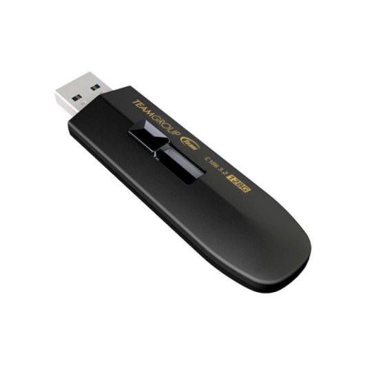 Pendrive Team Group C186 128GB USB 3.2 Gen 1 Slide Negro