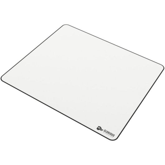 Glorious Gaming GW-HXL Tapete de Rato 460x410mm Lavável com Base Antiderrapante Branco