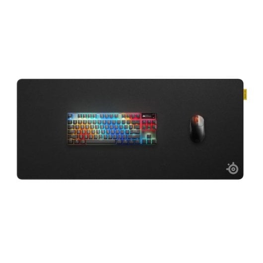 Alfombrilla de ratón Steelseries 63435 Negro Monocromo XL Base Antiderrapante