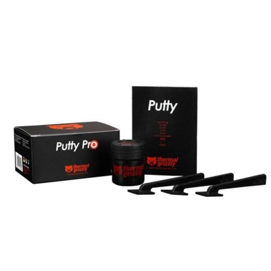 Pasta térmica Thermal Grizzly TG Putty 40g con raspador y embalaje de alta precisión